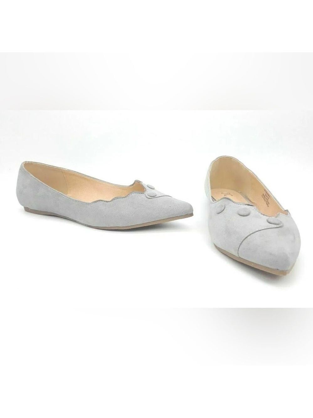 NIB Journee Collection Mila Pointed Toe Slip On Ballet Flats
